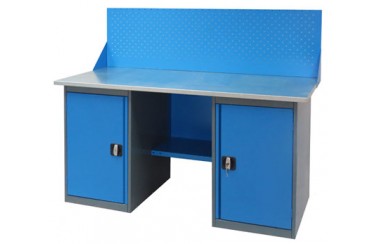 Верстак с двумя тумбами ВТ2-1,6